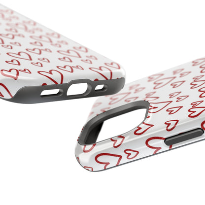 Classic Hearts MagSafe iPhone Case