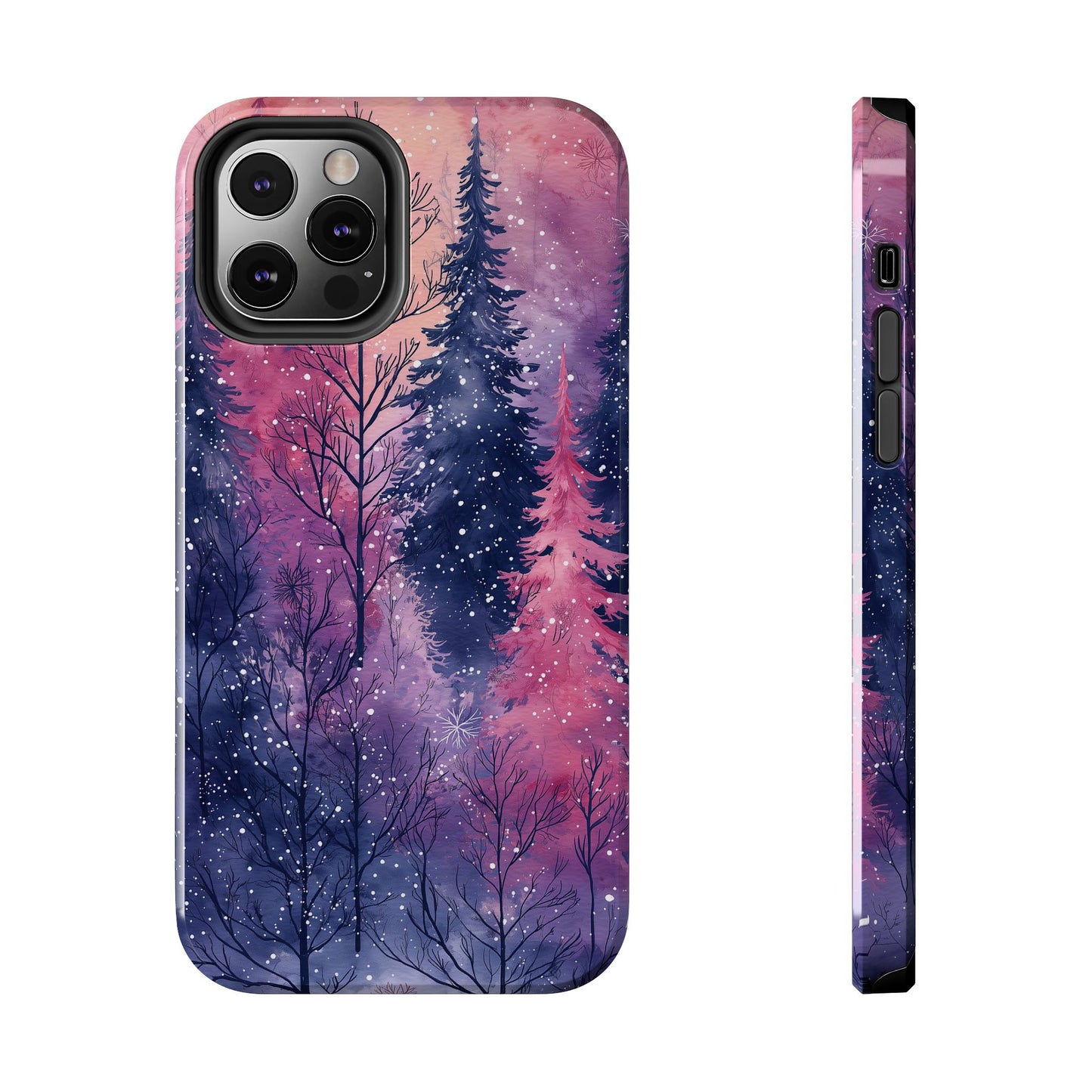 Sunset Snow Forest - iPhone Series Case