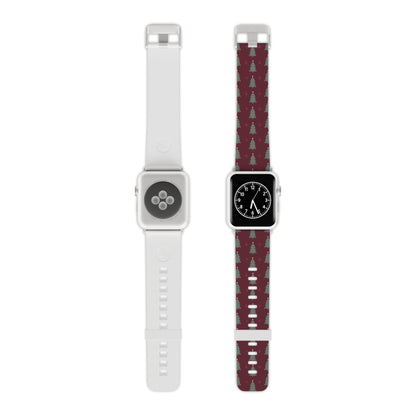  Retro Christmas Tree Pattern Apple Watch Band