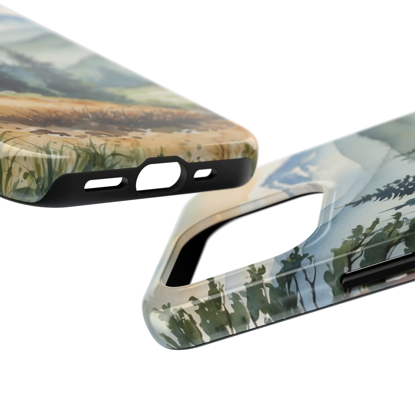 Tranquil Mountain Escape - iPhone Case