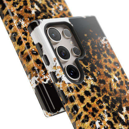 Bold Leopard Ink Splash - Samsung Galaxy Series Case