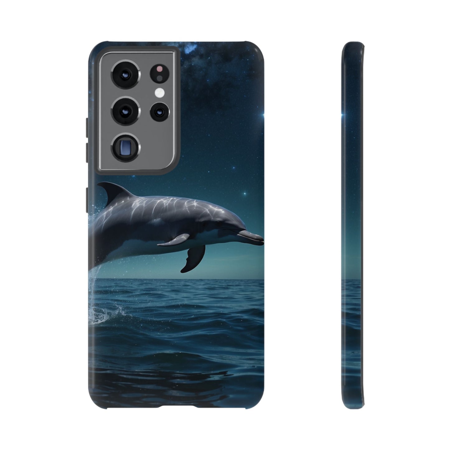 Midnight Ocean Dolphin - Samsung Galaxy Case