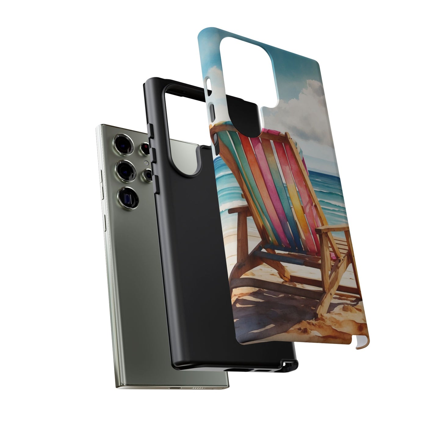 Vibrant Beach Escape Samsung Galaxy Case – Colorful Summer Design