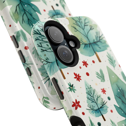 Watercolor Winter Forest - MagSafe iPhone Series Case