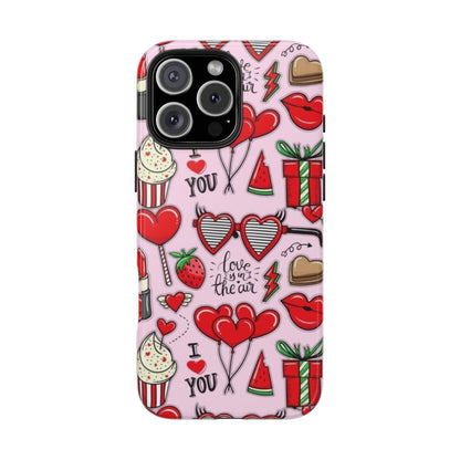 iPhone Case: Love Is in the Air Valentine’s Design