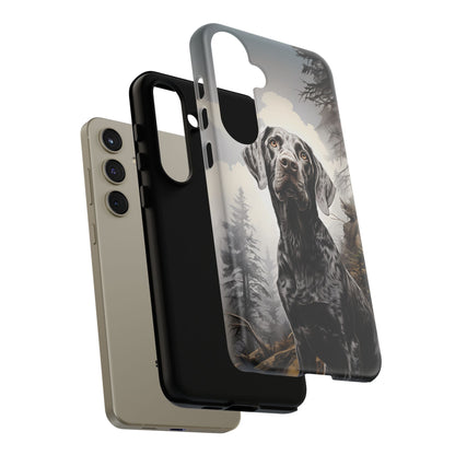 German Shorthair Pointer Phone Case - Tough & Durable with Dual Layer Protection!