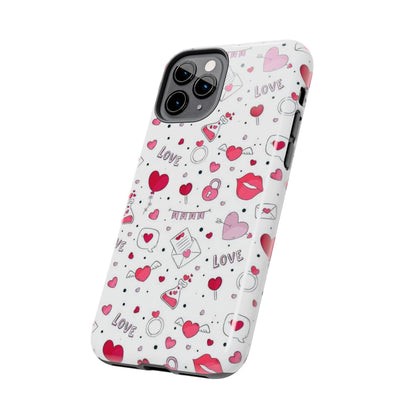 iPhone Case: Romantic Love-Inspired Icons Case