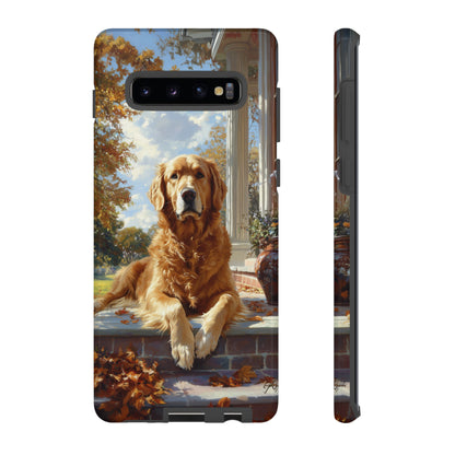 Golden Retriever Autumn Serenity - Samsung Galaxy Series Case