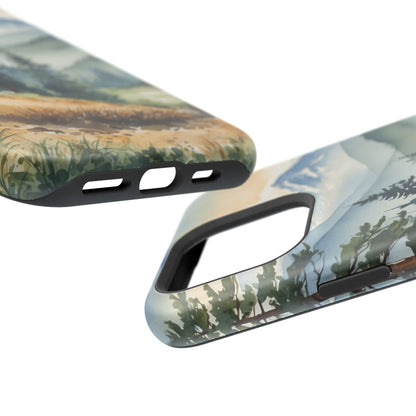 Tranquil Mountain Escape - MagSafe iPhone Case