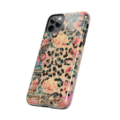 Rustic Floral Leopard - iPhone Series Case