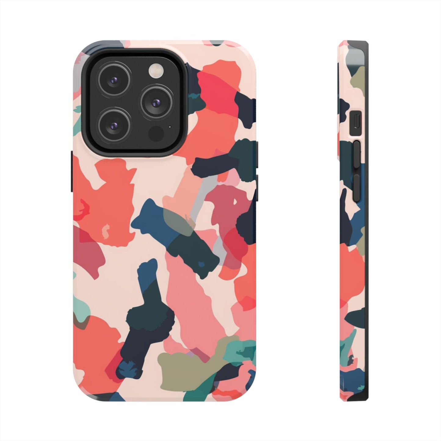 Modern Earthy Camo Abstract – iPhone Case