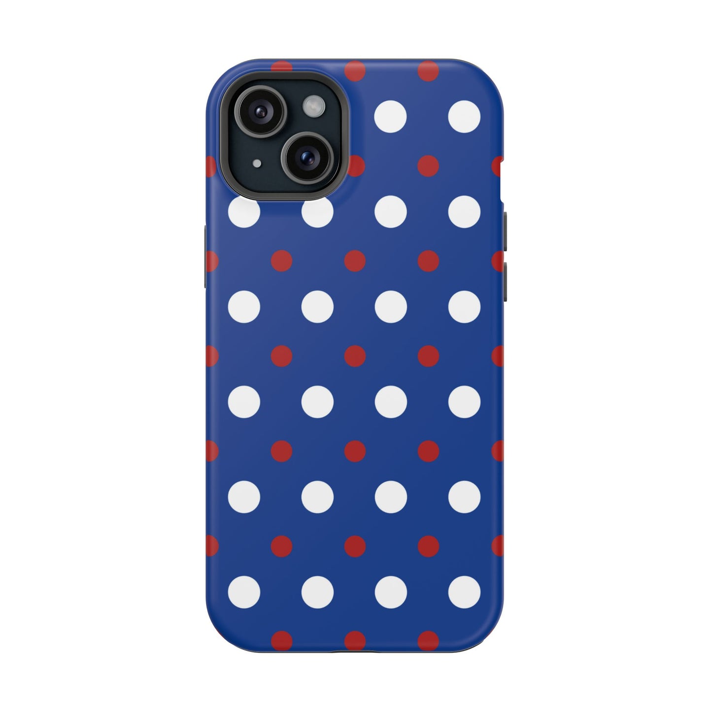 Patriotic Polka Dots – MagSafe iPhone Case