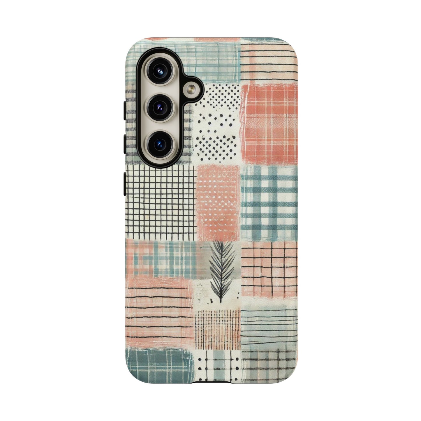 Modern Patchwork Pastel – Stylish Protection with Quilted Farmhouse Vibes