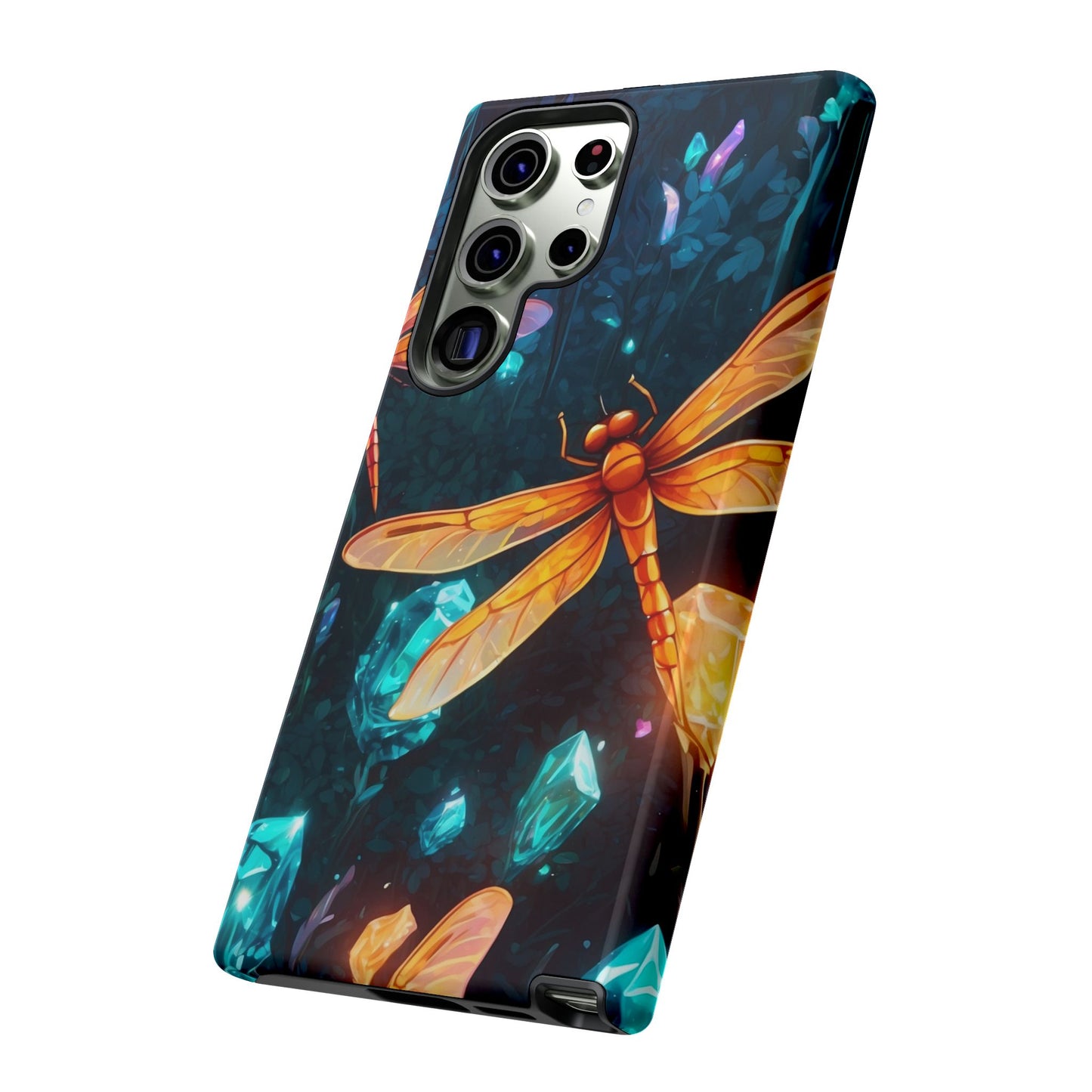 Mystical Dragonflies & Crystals – Samsung Galaxy Series Case