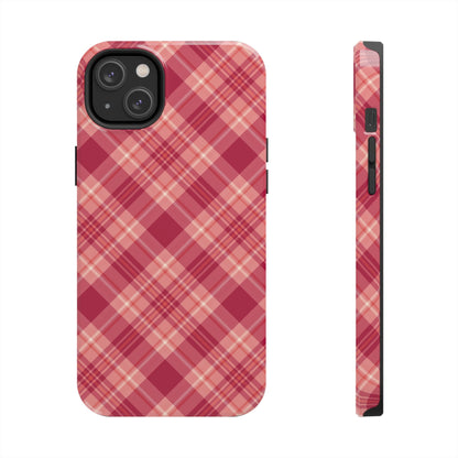 Rustic Red Plaid – iPhone Series Case