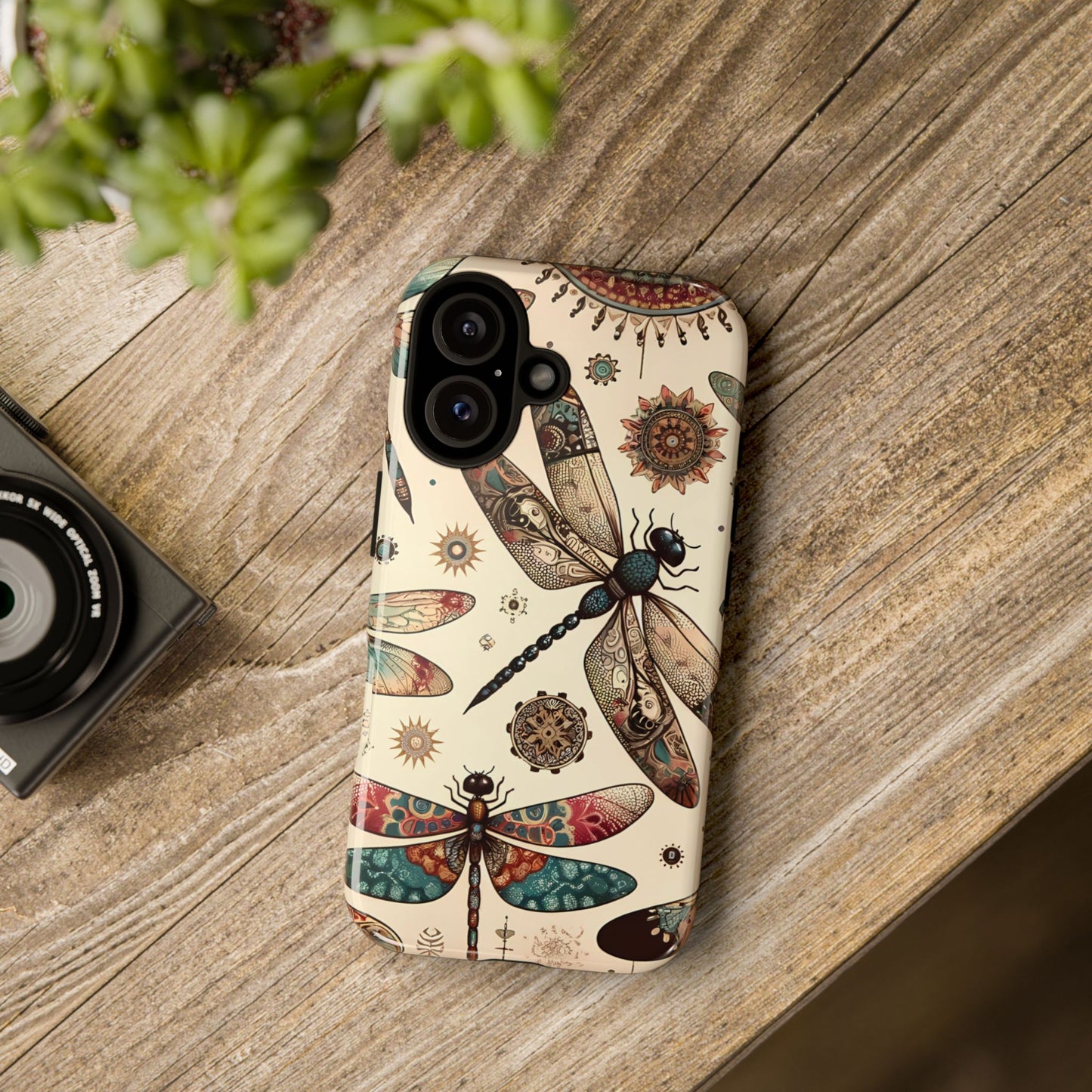 Dragonfly Boho iPhone Case