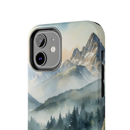 Serene Alpine Forest - iPhone Case