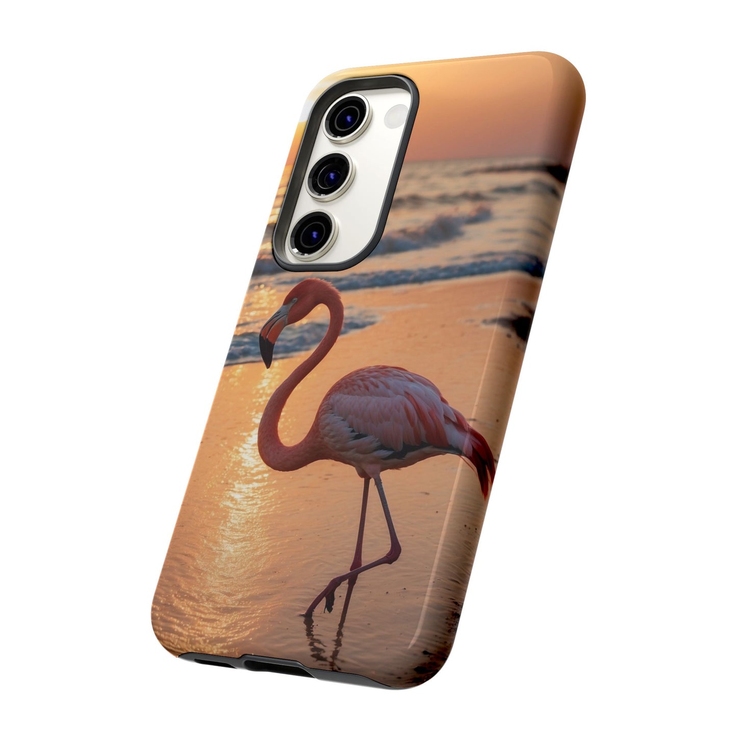 Island Beauty – Flamingo Samsung Galaxy Case