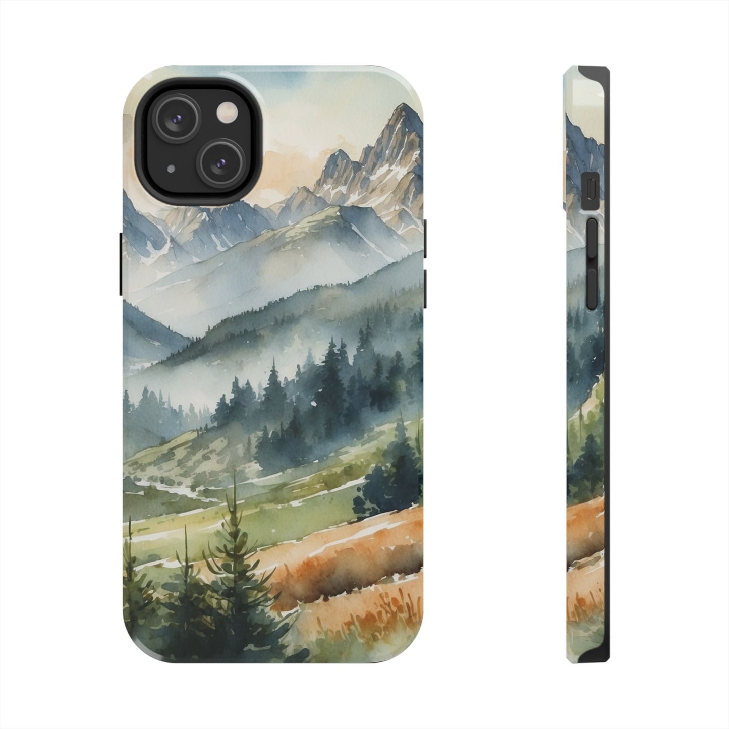 Serene Alpine Forest - iPhone Case