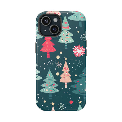 Whimsical Christmas Trees - MagSafe iPhone Series Case