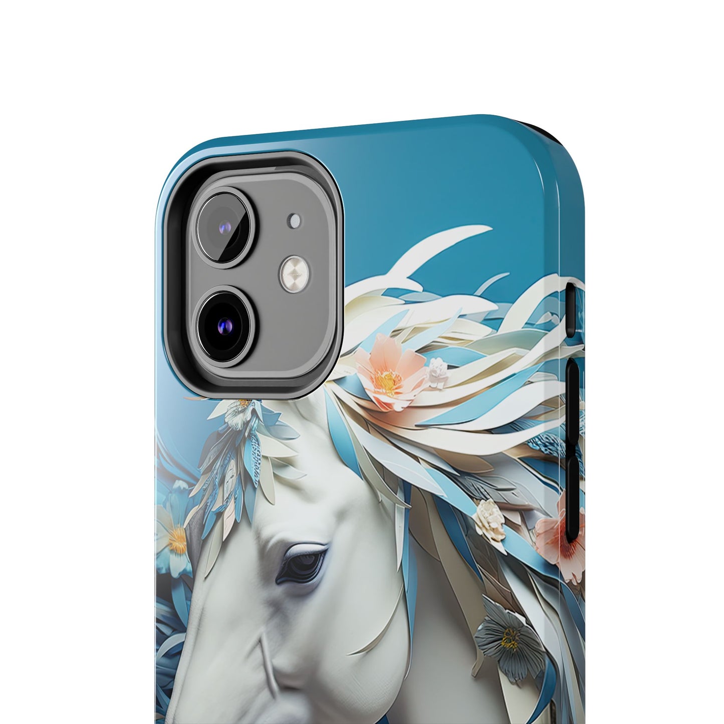 Floral Horse iPhone Case