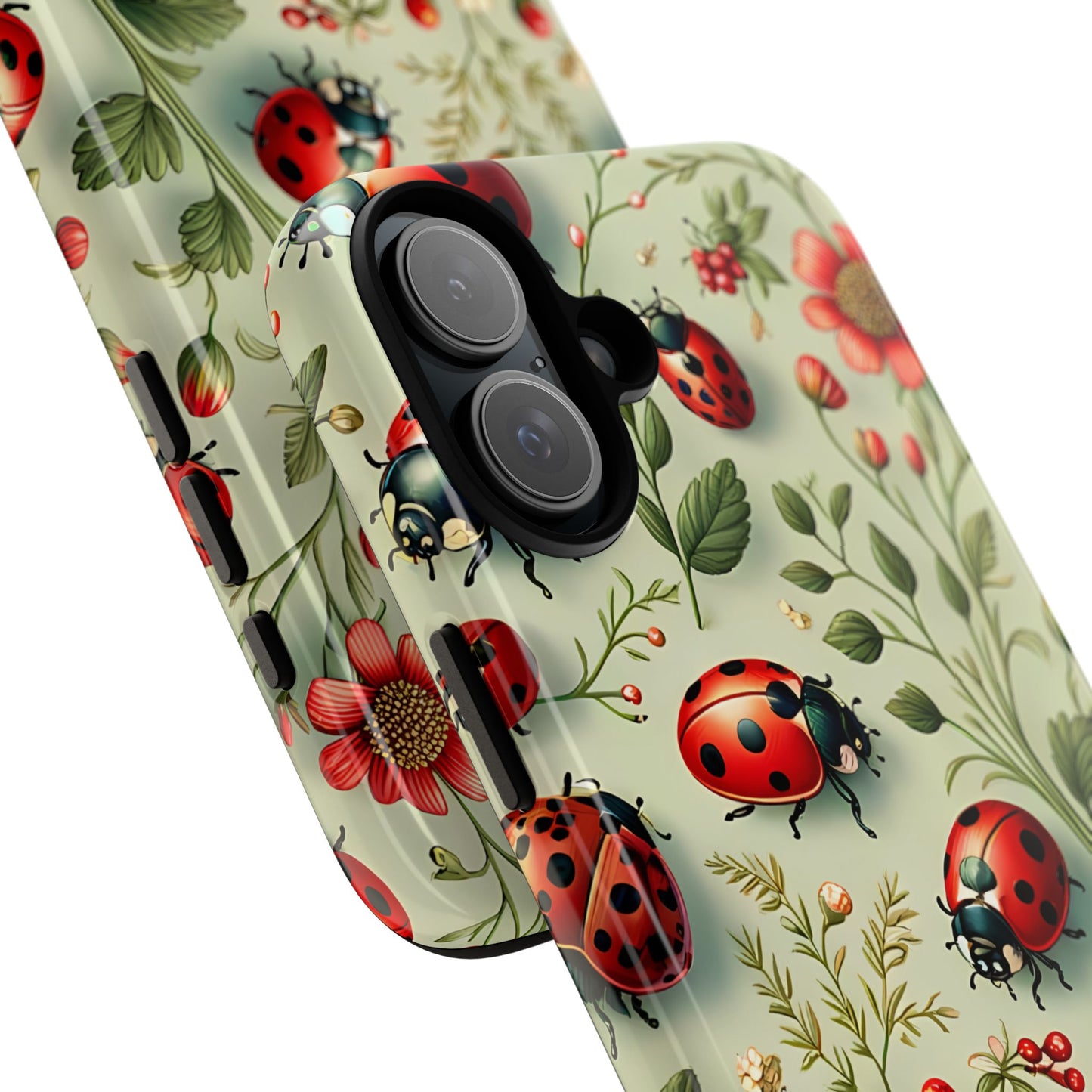 Ladybug Phone Case - Tough Dual Layer Protection - Perfect Gift For The Ladybug Lover In Your Life