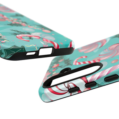 Candy Cane & Peppermint Holiday Delight – Samsung Galaxy Series Case