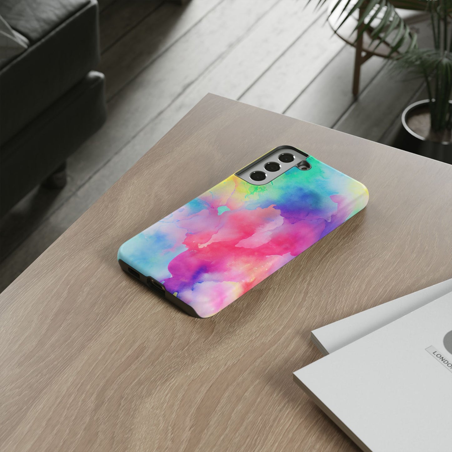 Pastel Watercolor Dream Samsung Galaxy Case – Slim Profile, Glossy Finish