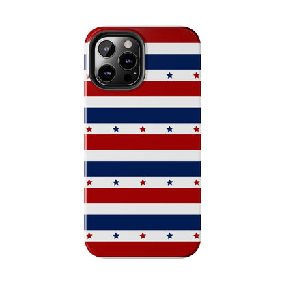 Patriotic Stars iPhone Case