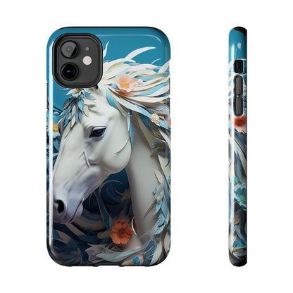 Floral Horse iPhone Case