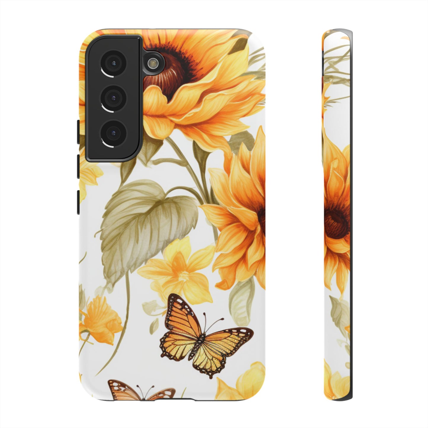 Sunflower & Butterfly Bliss - Samsung Galaxy  Series Case