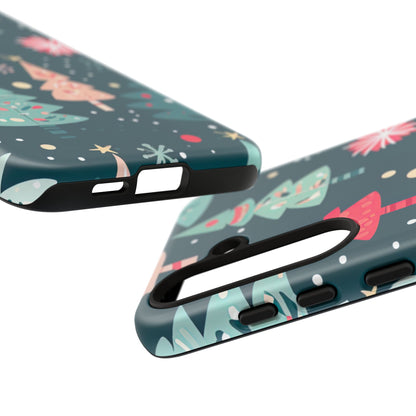 Whimsical Christmas Trees - Samsung Galaxy Series Case