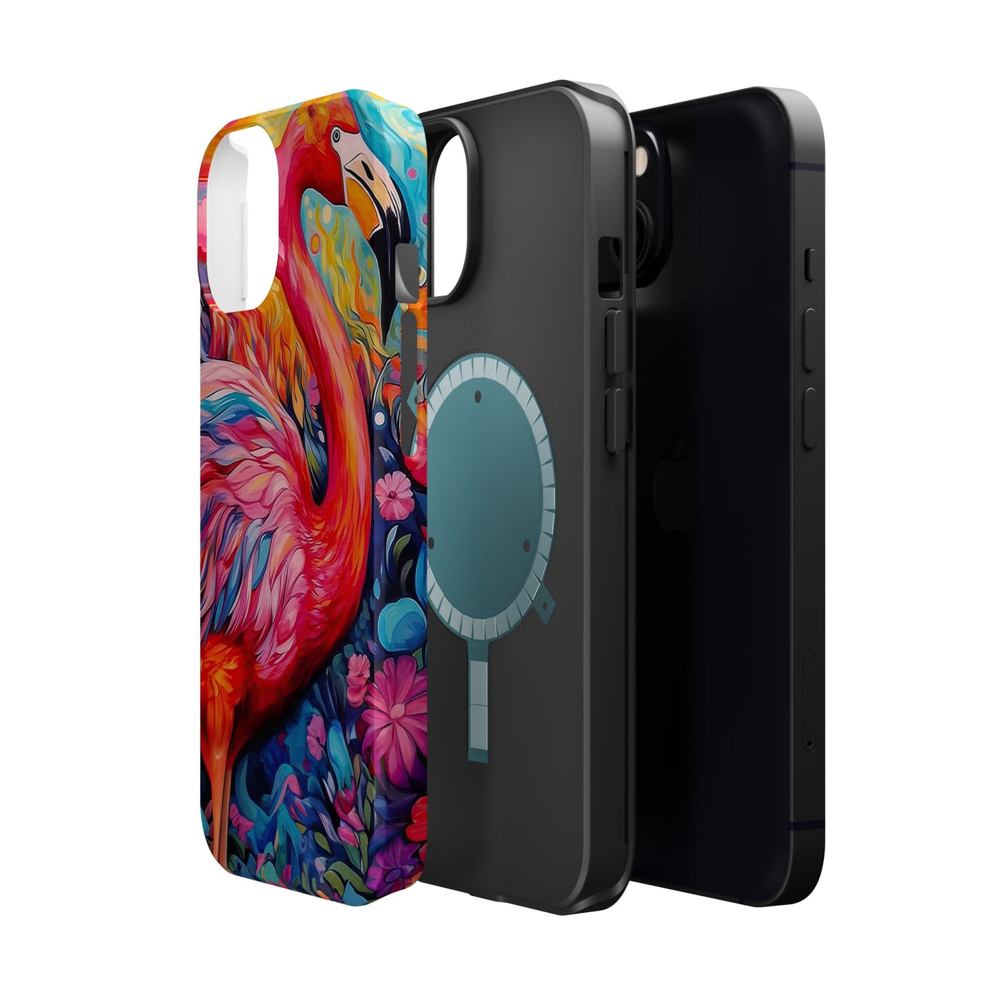 Flamingo Fiesta – Vibrant Flamingo MagSafe iPhone Cases