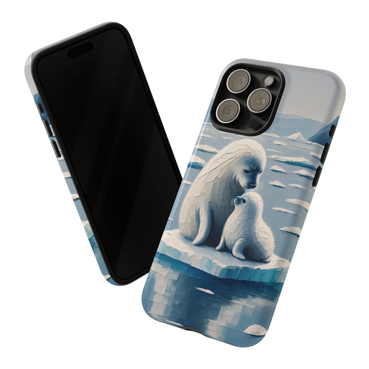 Arctic Serenity Seal iPhone Case