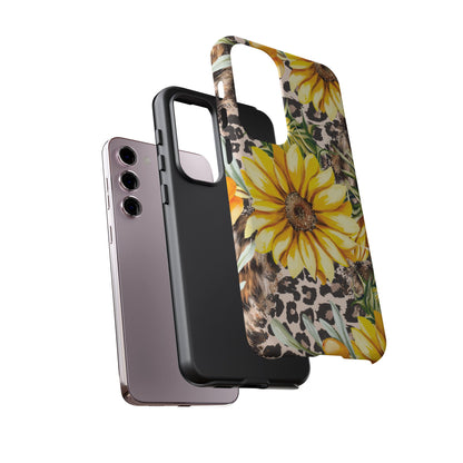 Leopard Sunflower Chic - Samsung Galaxy Series Case