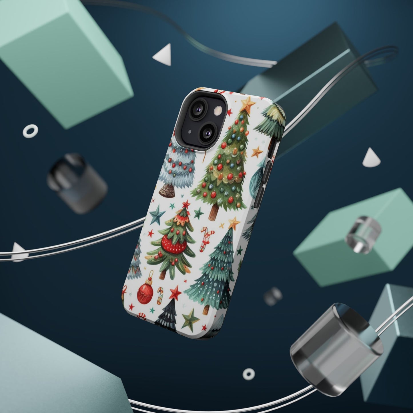 Festive Tree Wonderland – MagSafe iPhone Case