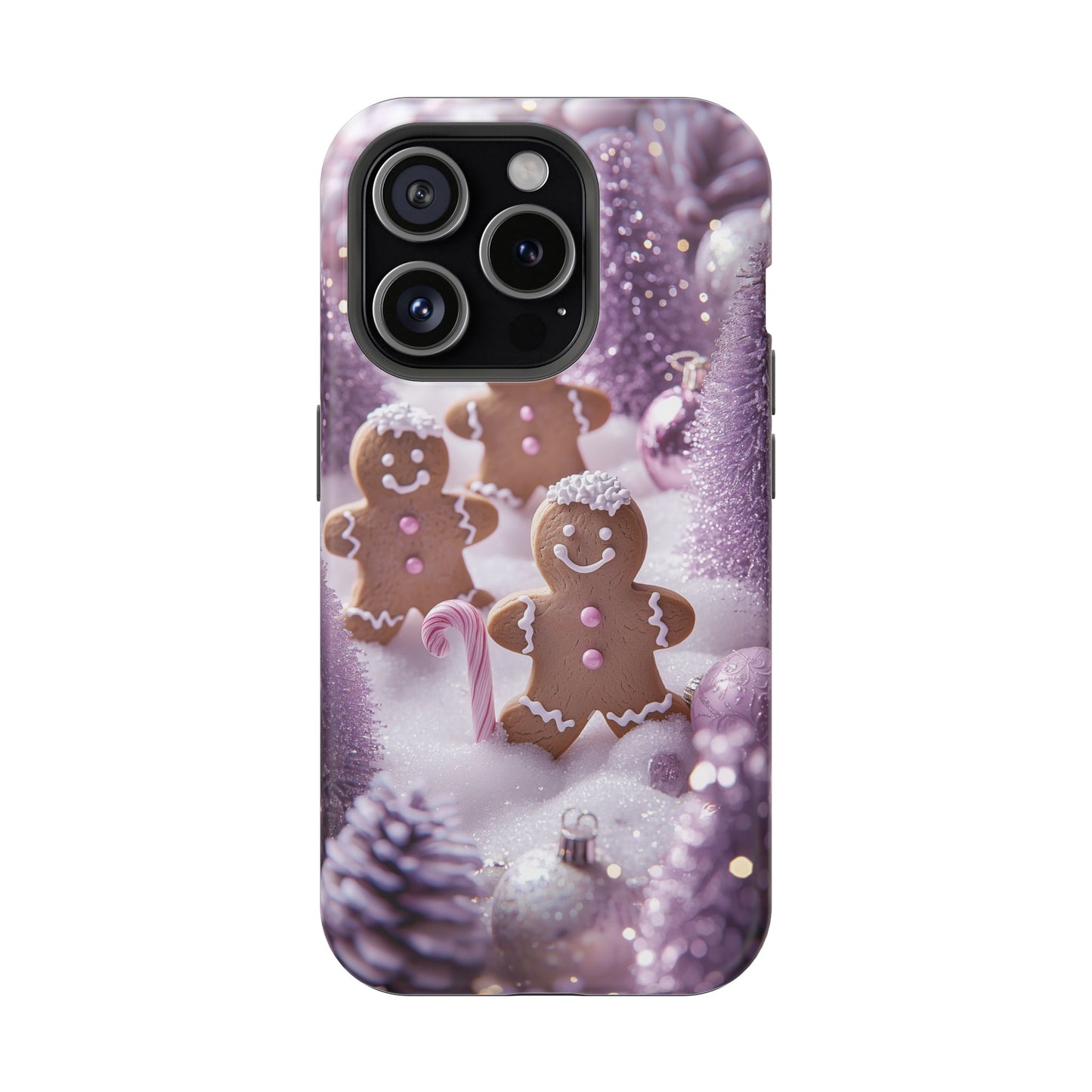 Pastel Christmas Gingerbread Wonderland - MagSafe Series Case