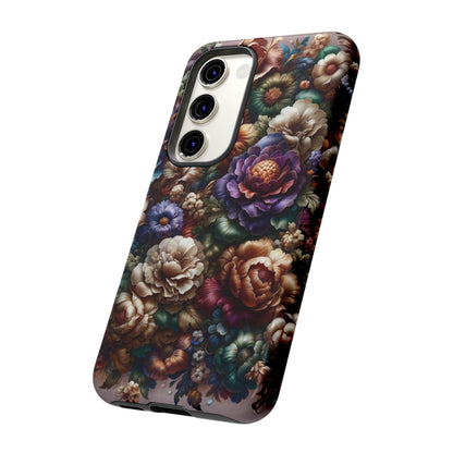 Floral Elegance For Samsung - Protective Dual-Layer Design with Vibrant Full-Wrap Print