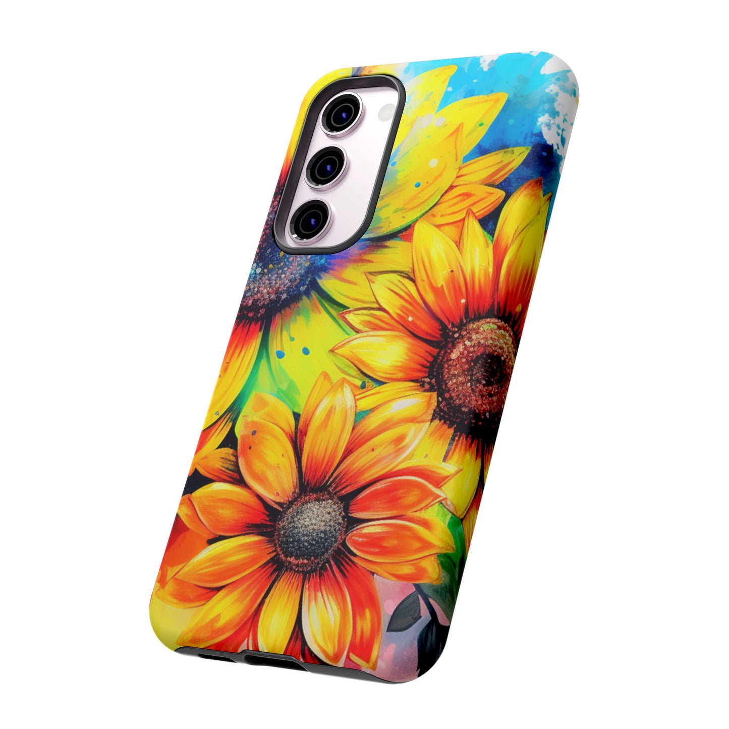 Vibrant Sunflower Splash - Samsung Galaxy Series Case