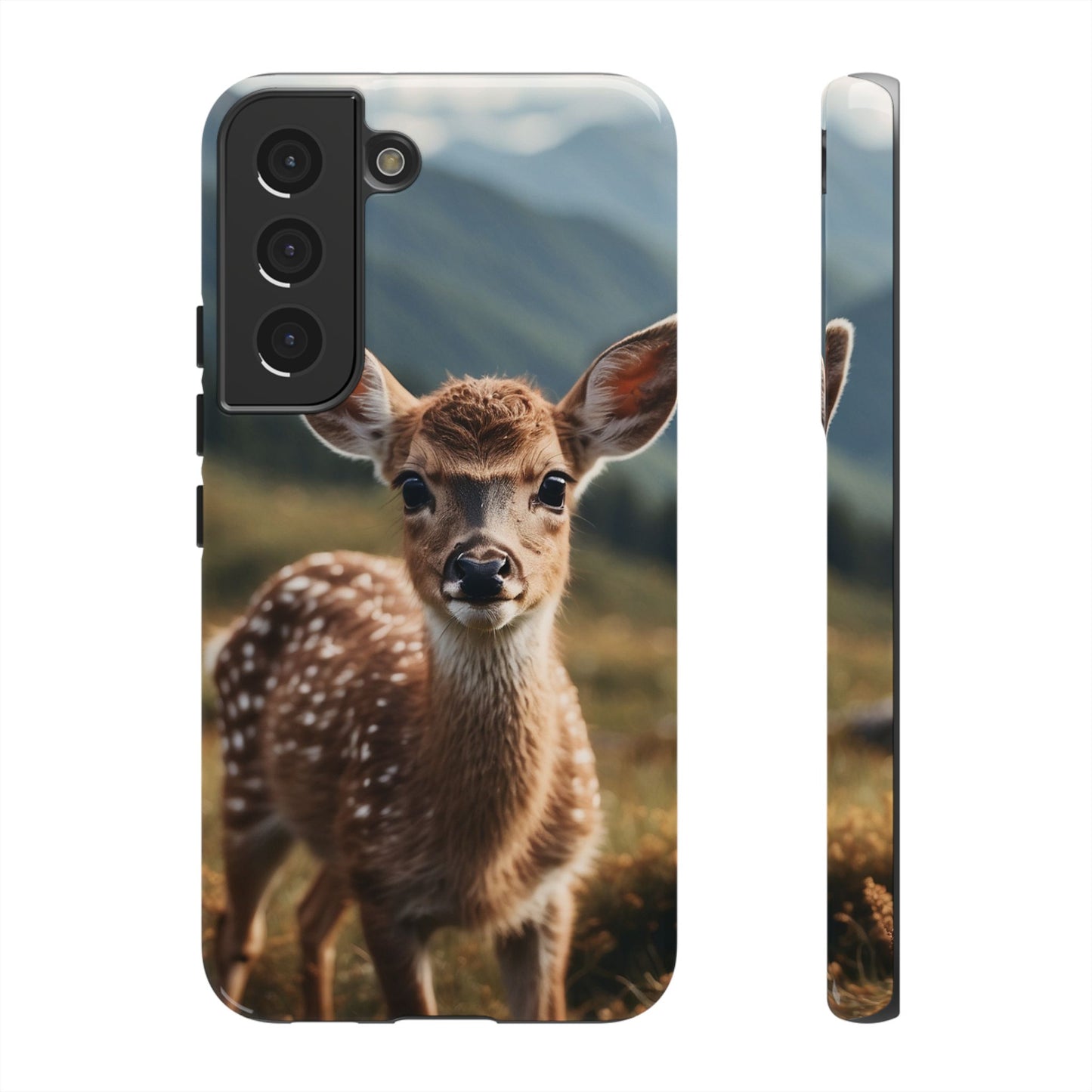 Gentle Fawn in Mountain Meadows Samsung Galaxy Case