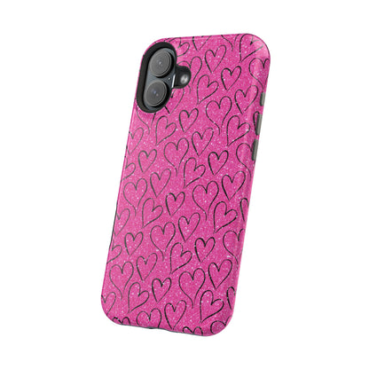 Heartfelt Glam MagSafe iPhone Case