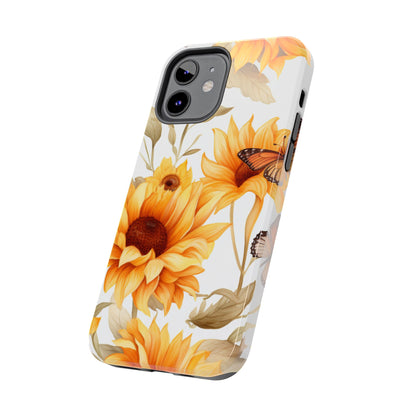 Sunflower & Monarch Garden - iPhone Series Case