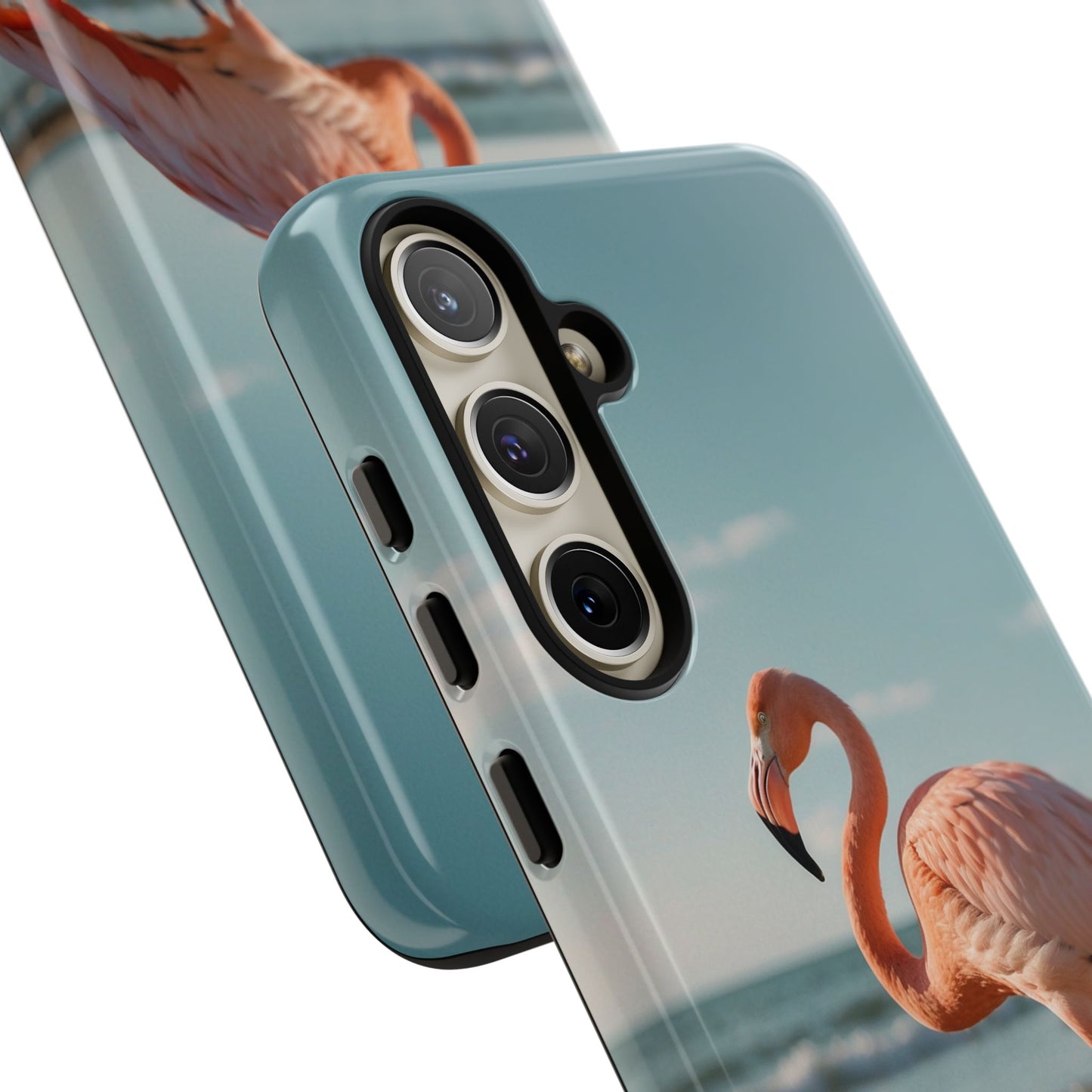 Flamingo Dreams – Bold Tropical Samsung Galaxy Phone Case