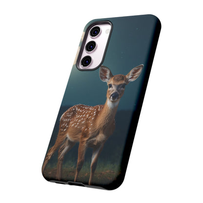 Samsung Galaxy Case – Mystic Fawn Under the Moonlit Sky