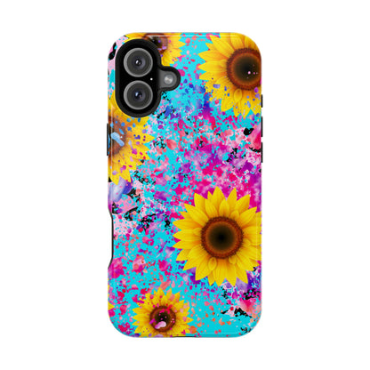 Bright Sunflower Pop Art - MagSafe iPhone Series Case