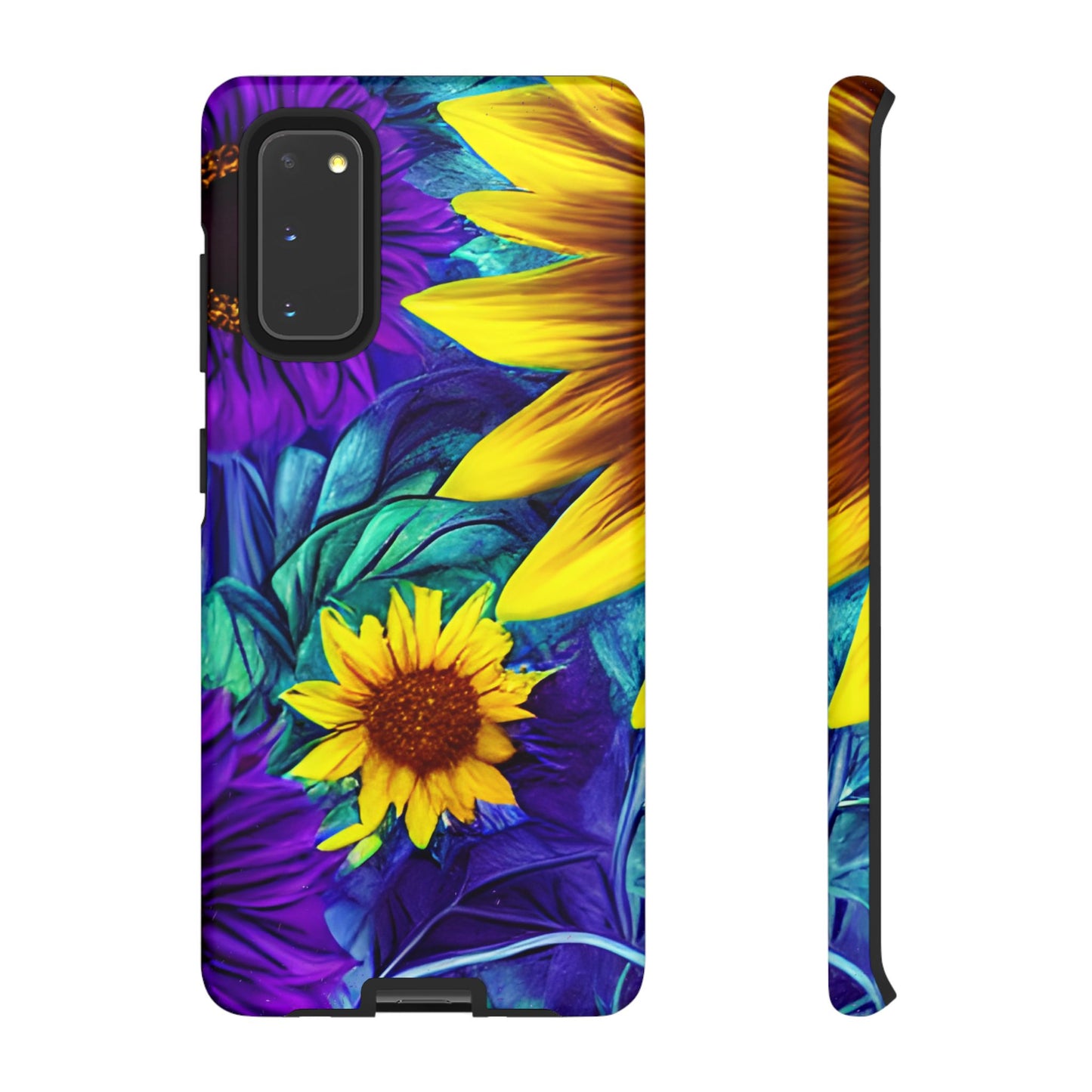 Purple & Gold Sunflower Dream - Samsung Galaxy Series Case