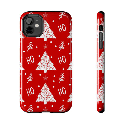 iPhone Case: Ho Ho Ho – Christmas Tree Wonderland