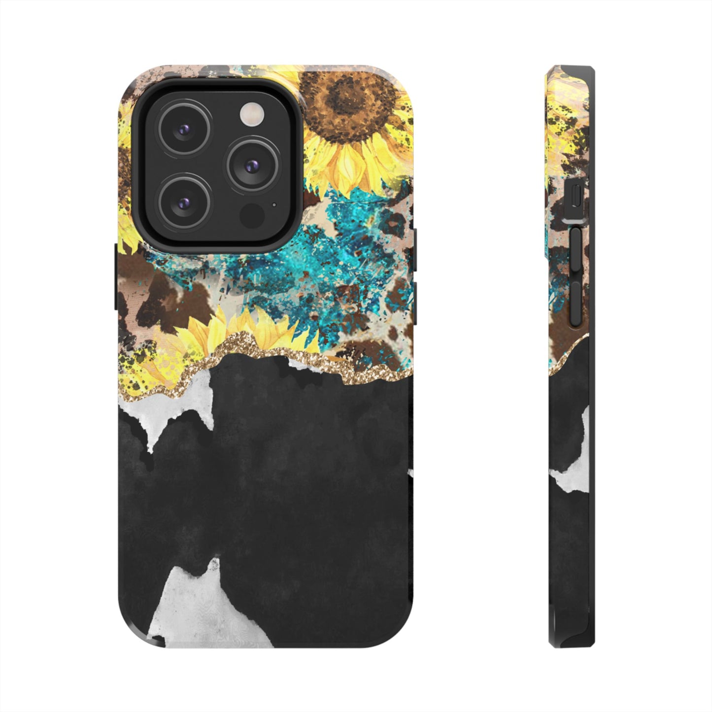 Rustic Sunflower Leopard Glam - iPhone Series Case