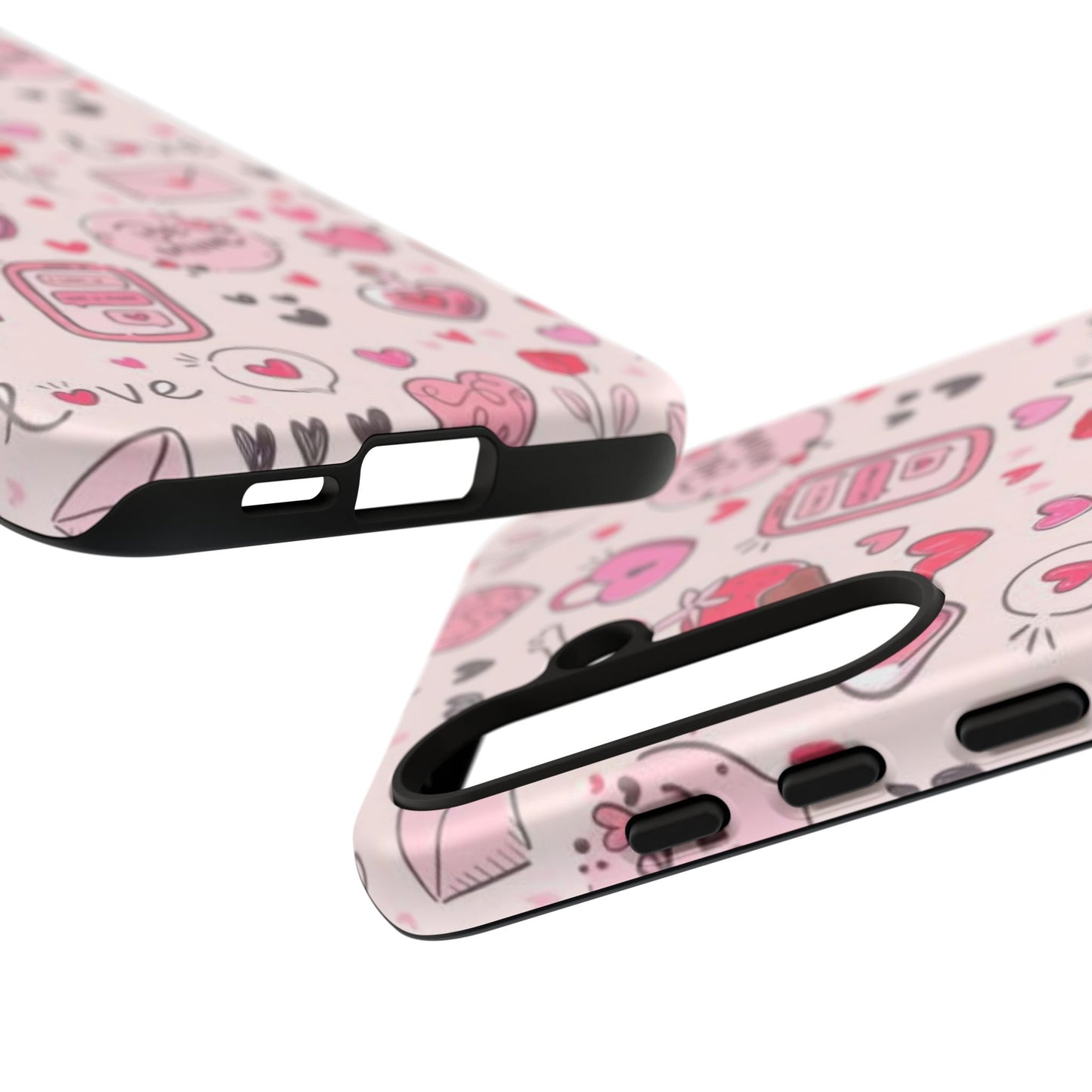 Samsung Galaxy Case: Playful Valentine's Day Icons Case