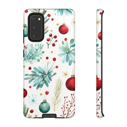 Festive Holiday Ornament Pattern – Samsung Galaxy Case